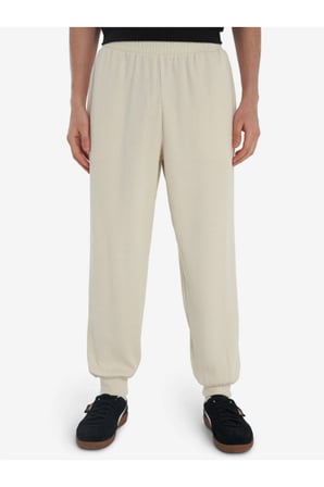 ESS ELEVATED Sweatpants Krem Erkek Eşofman Altı