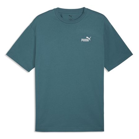 Ess Relaxed No. 1 Logo Erkek Yeşil Günlük Stil T-Shirt 68915341