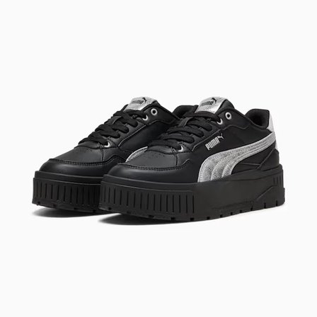 Puma Karmen II Idol Metallic Kadın Siyah Spor Ayakkabı 40451802