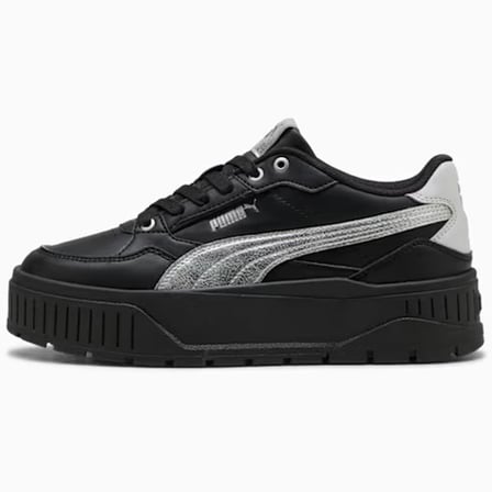 Puma Karmen II Idol Metallic Kadın Siyah Spor Ayakkabı 40451802