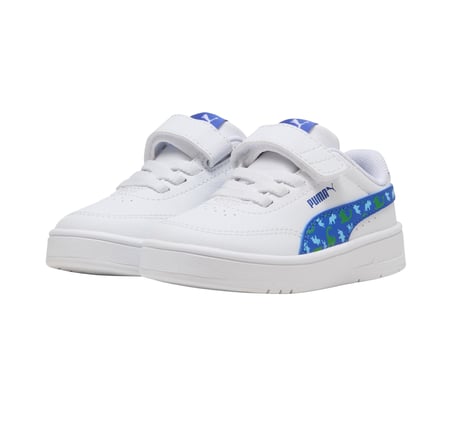 405642-01 Puma Court Classic Clean Ac+ Inf Bebek Spor Ayakkabı Beyaz