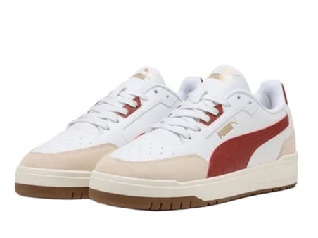 Puma Shuffle Downtown OG Erkek Krem Sneaker 403840-07 B1B-2