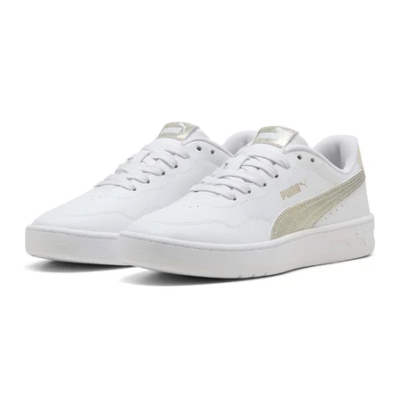 Court Lally Metallic Whisper Kadın Beyaz Sneaker Ayakkabı 40605801