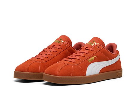 Puma Puma Club ii Unisex Günlük Ayakkabı 39744426 Kırmızı