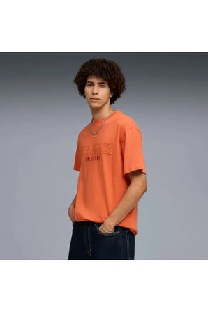 PL Lifestyle Tee Turuncu Erkek T-Shirt