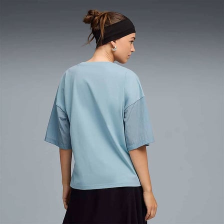 Puma HER Tee Kadın Mavi Tişört 69188347