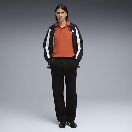 Pl Essentials Erkek Turuncu Günlük Stil Polo Yaka T-Shirt 63449620