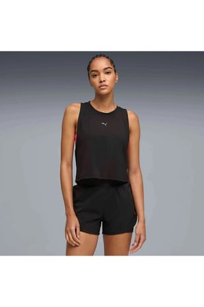 W Run CoolCELL Muscle Tank Kadın Siyah T-Shirt & Polo