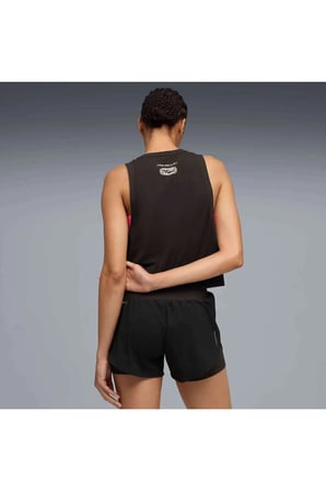 W Run CoolCELL Muscle Tank Kadın Siyah T-Shirt & Polo