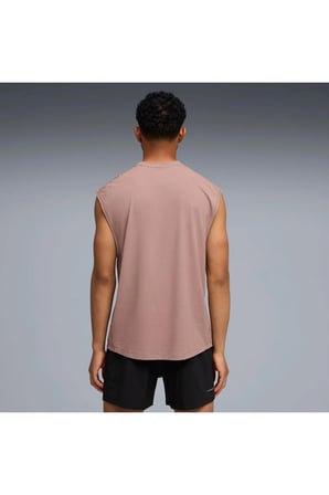 M Run CoolCELL Sleeveless Erkek Bej T-Shirt & Polo