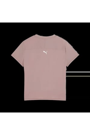 DARE TO Slim Graphic Tee Pembe Kadın Fermuar Detaylı Dar Kesim T-Shirt