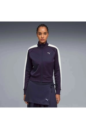 T7 Jacket Kadın Mor Sweatshirt