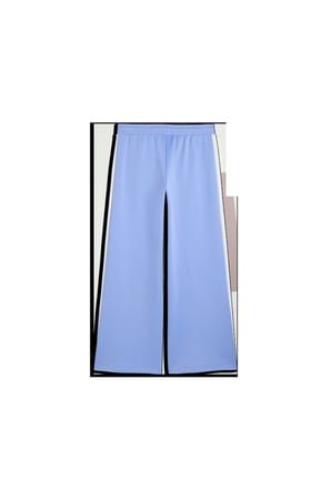 T7 Low Rise Track Pants Kadın Mavi Eşofman Altı
