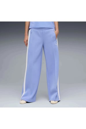 T7 Low Rise Track Pants Kadın Mavi Eşofman Altı
