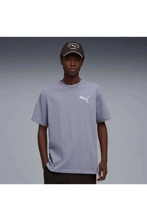 ESS ELEVATED CAT LOGO Tee Erkek Kahverengi T-Shirt & Polo