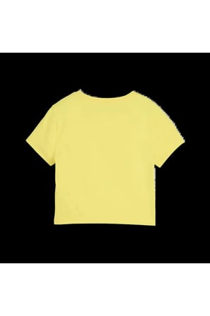 WARDROBE ESS Baby Tee Sarı Kadın T-Shirt