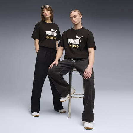 Future Archive King Unisex Siyah Günlük Stil T-Shirt 63440601