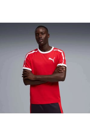 T7 Ringer Tee Erkek Kırmızı T-Shirt & Polo