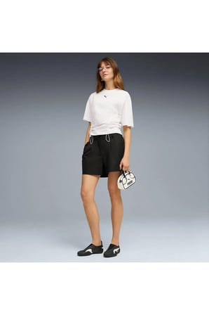 DARE TO Fitted Waist Tee Beyaz Kadın T-Shirt & Polo