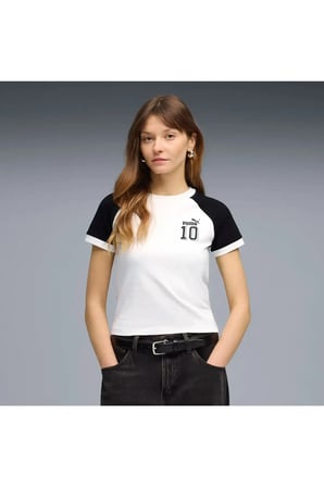 FUTURE.PUMA.ARCHIVE Tee Beyaz Kadın T-Shirt