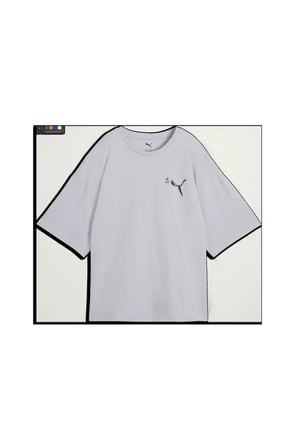 GRAPHICS Tee Gri Kadın T-Shirt & Polo