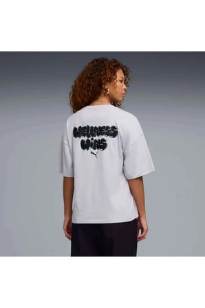 GRAPHICS Tee Gri Kadın T-Shirt & Polo