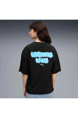 GRAPHICS Tee Kadın Siyah T-Shirt & Polo