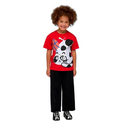 Puma 63454911 Sporty Cats Graphic Unisex Çocuk Tişört