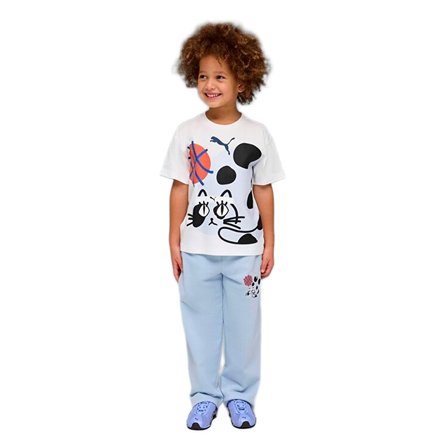 Puma 63454902 Sporty Cats Graphic Unisex Çocuk Tişört