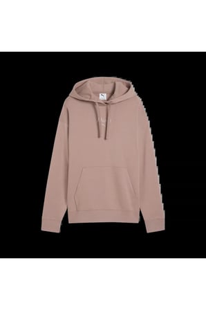 ESS SCRIPT Hoodie Kahverengi Kadın Sweatshirt