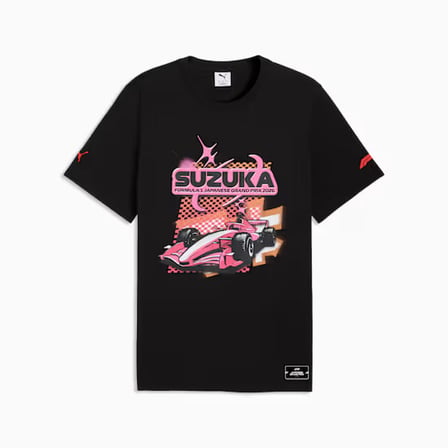 Puma F1 Japan Tee Erkek Siyah Tişört 63450901