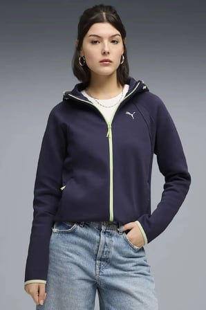Kadın Evostrıpe Full-Zip Hoodie Sweat