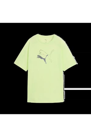 EVOSTRIPE Graphic Tee Sarı Kadın T-Shirt