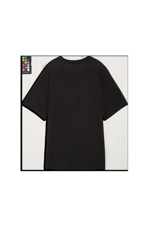 EVOSTRIPE Graphic Tee Kadın Siyah T-Shirt & Polo