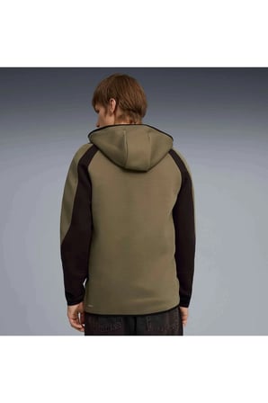 EVOSTRIPE FZ Hoodie DK Loden Green Erkek Yeşil Sweatshirt