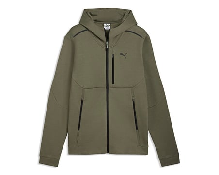 Puma Pumatech Full-Zip Hoodie Dk Erkek Günlük Ceket 63441581 Yeşil