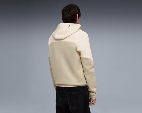 Puma Pumatech Full-Zip Hoodie Dk Erkek Günlük Ceket 63441587 Krem