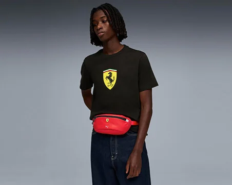 Puma FERRARI WAIST BAG Bel Çantası-En: 25 Cm, Boy: 12 Cm, Derinlik: 6,5 Cm 09224701 Kırmızı