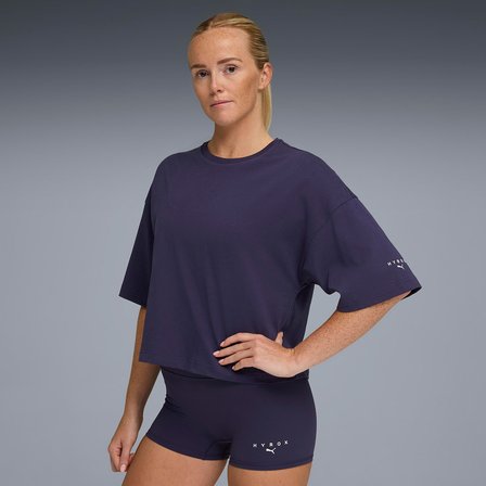 Puma x Hyrox City Lifestyle Kadın Lacivert Antrenman T-Shirt