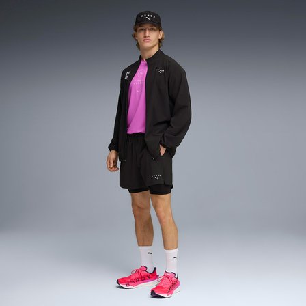 Puma x Hyrox Dryelite 2in1 Erkek Siyah Antrenman Şortu