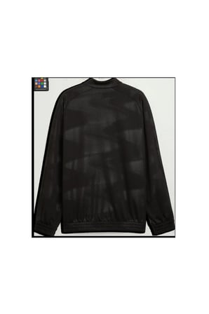 Ferrari T7 Oversized Jkt Erkek Siyah Sweatshirt