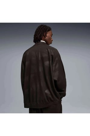 Ferrari T7 Oversized Jkt Erkek Siyah Sweatshirt