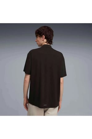 Ferrari Premium CS POLO Erkek Siyah T-Shirt & Polo