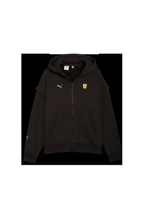Ferrari Premium O HD Swt JKT Erkek Siyah Sweatshirt