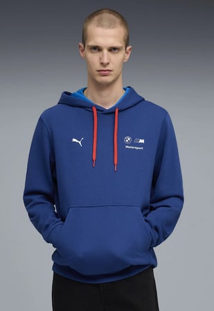 Puma BMW MMS Ess Hoodie Ft Mavi Erkek Sweatshirt 63489304