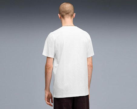 Puma Bmw Mms Ess Logo Tee Erkek Günlük Tişört 63489702 Beyaz