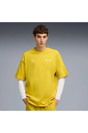 BMW M M3 T7 Tee Erkek Sarı T-Shirt & Polo