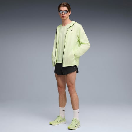 Puma Lightspeed Uw 2 Split Erkek Siyah Koşu Ceketi