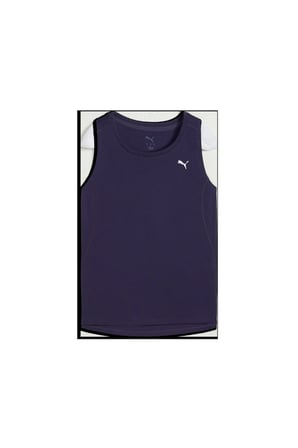 W RUN VELOCITY TANK (POLY) Lacivert Kadın T-Shirt & Polo