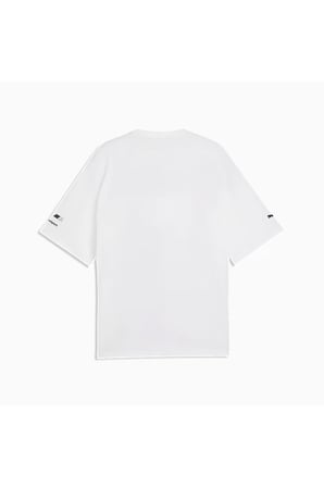 BMW MMS Lifestyle Tee Erkek Beyaz T-Shirt & Polo